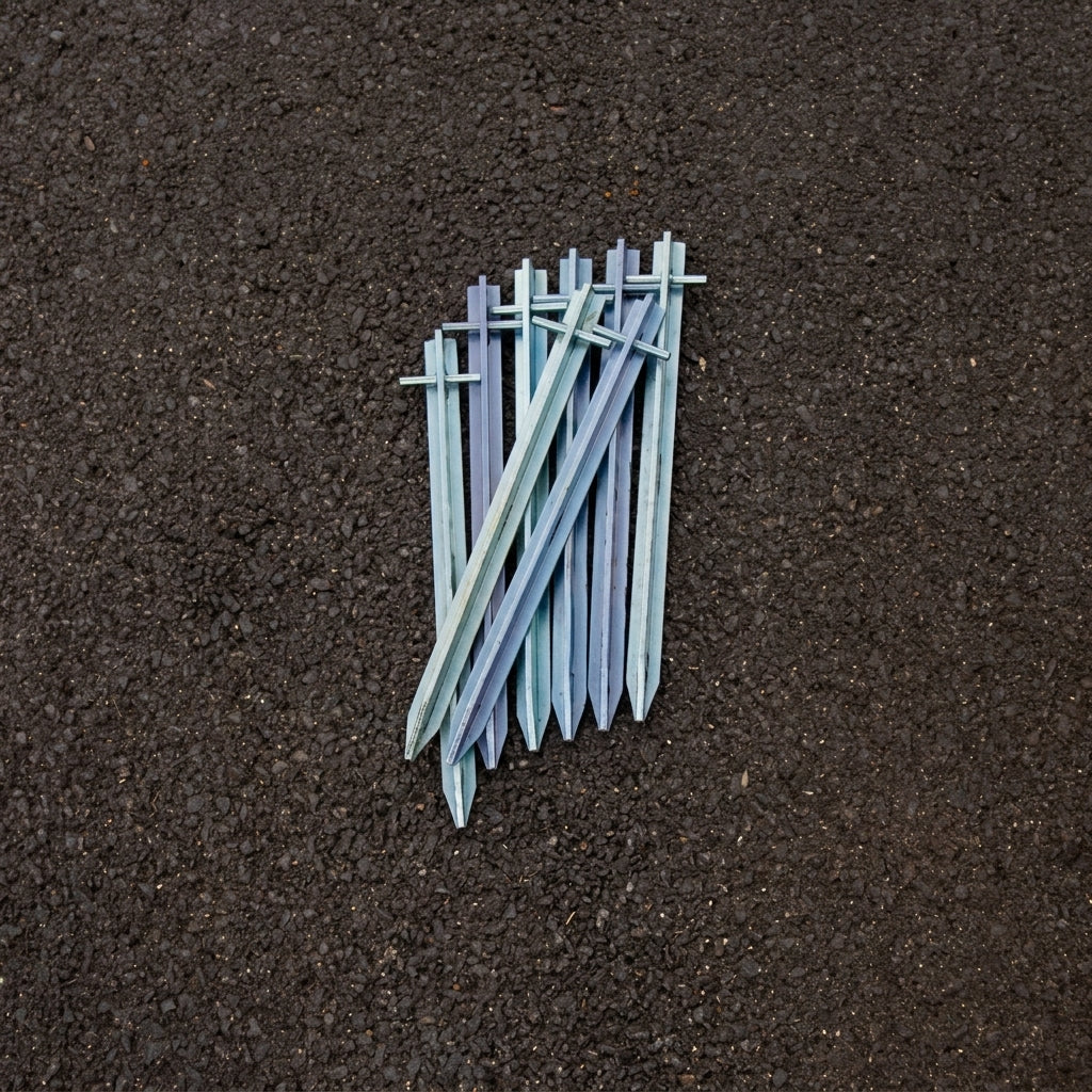 Zelthering / Erdanker 5 mm Stahl – 30 cm verzinkt (Set)