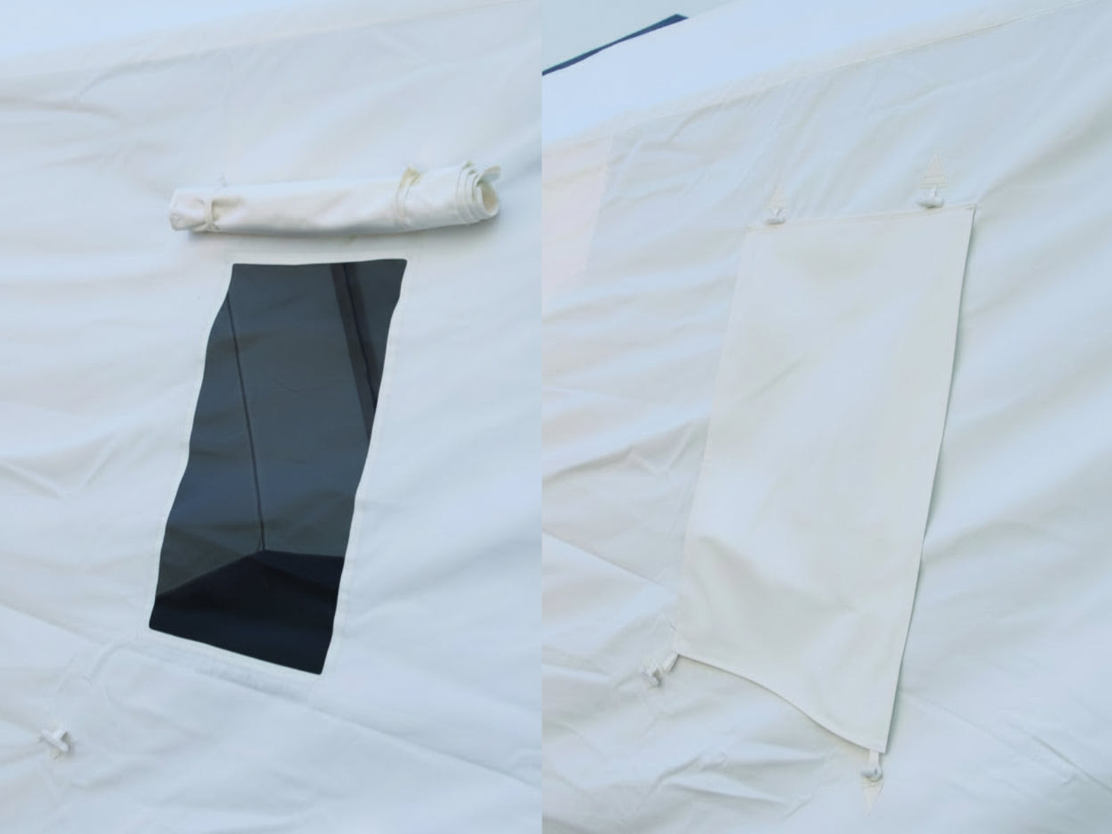 MZU P-10 Mannschafts- und Unterkunftszelt (5,0 x 4,7 m) - mit Aluminiumgerüst