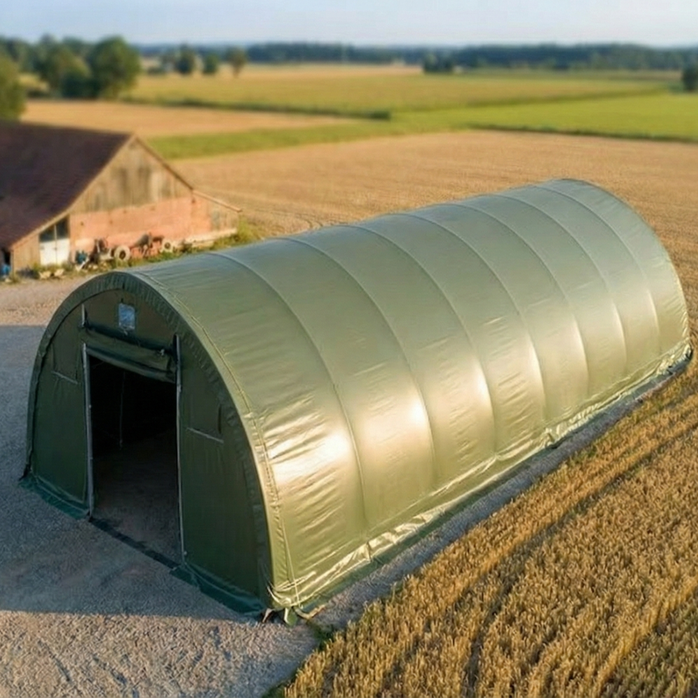 Die Tentexpert24 Rundbogenhalle: Warum sie die smartere Alternative zum Massivbau ist