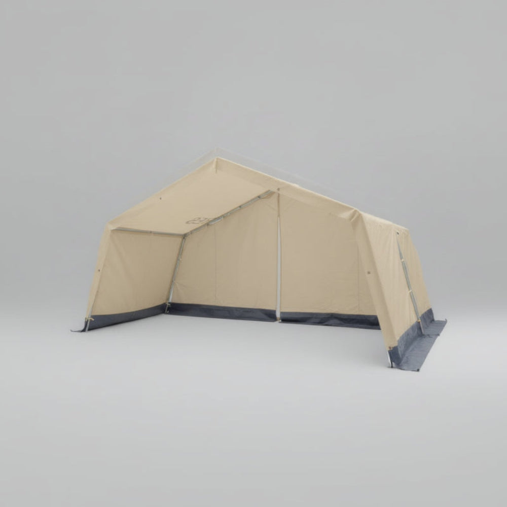 MZU P-17 Mannschafts- und Unterkunftszelt (8,0 × 5,9 m) – mit Aluminiumgerüst