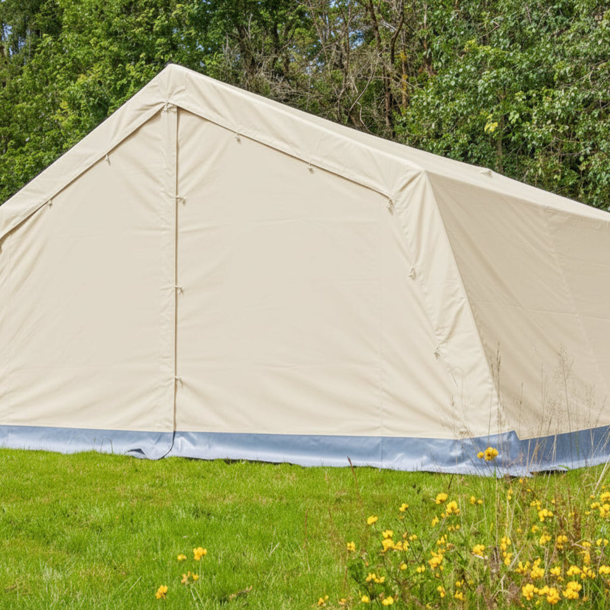MZU P-12 Mannschafts- und Unterkunftszelt (6,0 × 5,65 m) – Nur Zelthaut