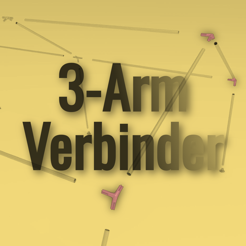 Aluminium Druckgussverbinder für Mannschaftszelte und Unterkunftszelte – 3-arm / 4-arm Gelenkstück / Knochen